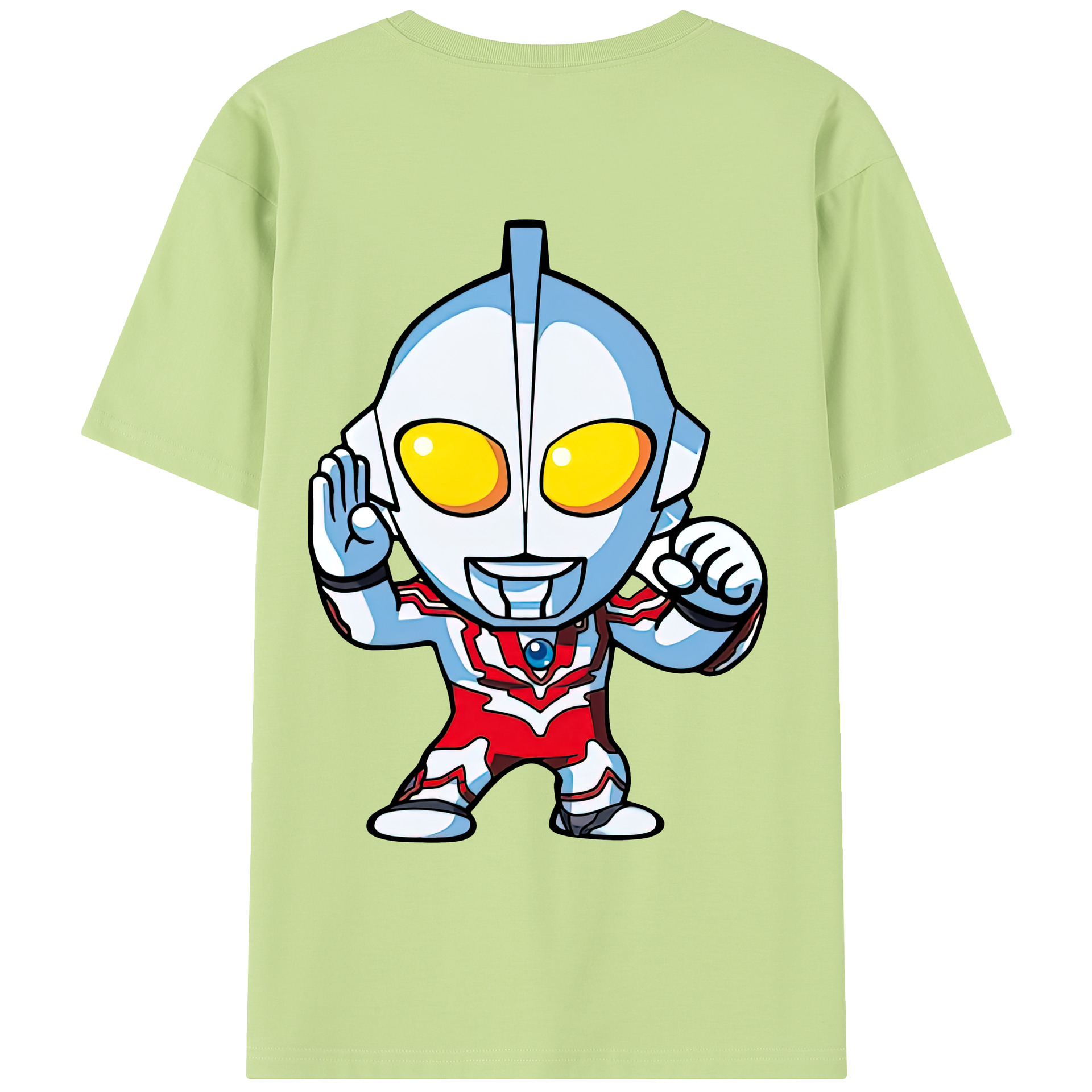 （画像用） ウルトラマン Ultraman 綿100％半袖Tシャツ（背面プリント）